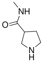N-Methyl-3-pyrrolidinecarboxamide chemical structure
