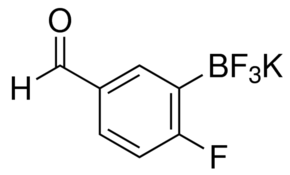Potassium 2-fluoro-5-formylphenyltrifluoroborate chemical structure