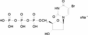 5-Bromo-2′-deoxyuridine 5′-triphosphate sodium salt chemical structure