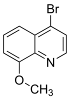 4-Bromo-8-methoxyquinoline chemical structure