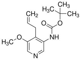 tert-Butyl 4-allyl-5-methoxypyridin-3-ylcarbamate chemical structure