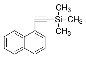 1-(1-Naphthyl)-2-(trimethylsilyl)acetylene chemical structure