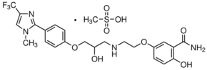 CGP-20712A methanesulfonate salt chemical structure