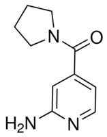4-(1-Pyrrolidinylcarbonyl)-2-pyridinamine chemical structure