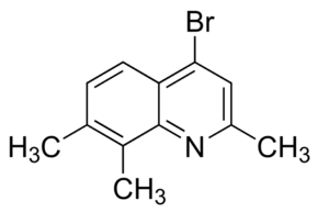 4-Bromo-2,7,8-trimethylquinoline chemical structure