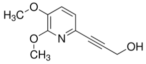 3-(5,6-Dimethoxypyridin-2-yl)prop-2-yn-1-ol chemical structure