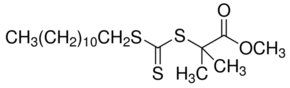 Methyl 2-(dodecylthiocarbonothioylthio)-2-methylpropionate chemical structure