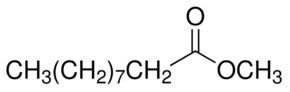Methyl decanoate chemical structure