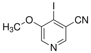 4-Iodo-5-methoxynicotinonitrile chemical structure