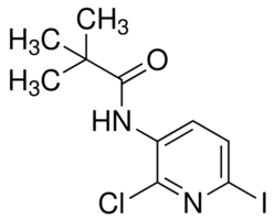 N-(2-Chloro-6-iodopyridin-3-yl)pivalamide chemical structure