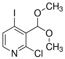 2-Chloro-3-(dimethoxymethyl)-4-iodopyridine chemical structure