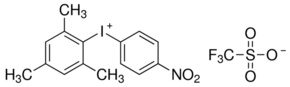 (4-Nitrophenyl)(2,4,6-trimethylphenyl)iodonium triflate chemical structure