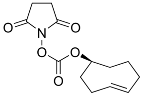 (E)-Cyclooct-4-enyl 2,5-dioxo-1-pyrrolidinyl carbonate chemical structure