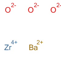 Barium zirconate chemical structure