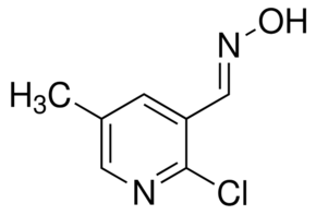 (E)-2-Chloro-5-methylnicotinaldehyde oxime chemical structure