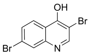 3,7-Dibromo-4-hydroxyquinoline chemical structure