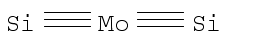 Molybdenum disilicide chemical structure
