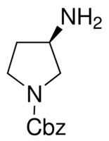 (R)-(−)-1-Cbz-3-aminopyrrolidine chemical structure