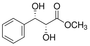 Methyl (2R,3S)-(+)-2,3-dihydroxy-3-phenylpropionate chemical structure