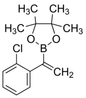 1-(2-Chlorophenyl)vinylboronic acid pinacol ester chemical structure