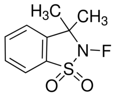 2-Fluoro-3,3-dimethyl-2,3-dihydro-1,2-benzisothiazole 1,1-dioxide chemical structure