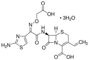 Cefixime trihydrate chemical structure