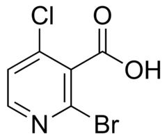 2-Bromo-4-chloropyridine-3-carboxylic acid chemical structure