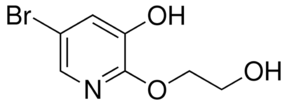 5-Bromo-2-(2-hydroxyethoxy)pyridin-3-ol chemical structure