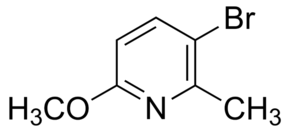3-Bromo-6-methoxy-2-methylpyridine chemical structure