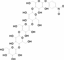 4-Nitrophenyl β-D-cellopentaoside chemical structure
