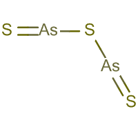 Arsenic(III) sulfide chemical structure