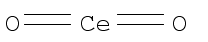 Cerium(IV) oxide chemical structure