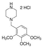 1-(2,3,4-Trimethoxybenzyl)piperazine dihydrochloride chemical structure