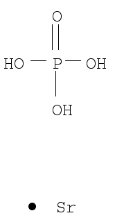 Strontium hydrogenphosphate chemical structure