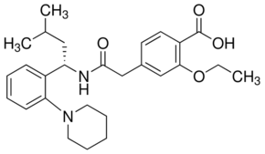 Repaglinide chemical structure