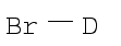 Deuterium bromide chemical structure