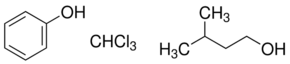 Phenol – chloroform – isoamyl alcohol mixture chemical structure