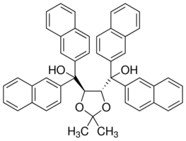 (4R,5R)-2,2-Dimethyl-α,α,α′,α′-tetra(2-naphthyl)dioxolane-4,5-dimethanol chemical structure