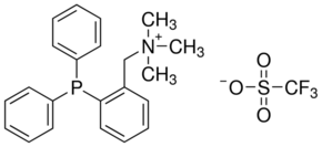 2-(Diphenylphosphino)-N,N,N-trimethylbenzylammonium triflate chemical structure