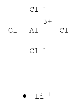 Lithium tetrachloroaluminate chemical structure