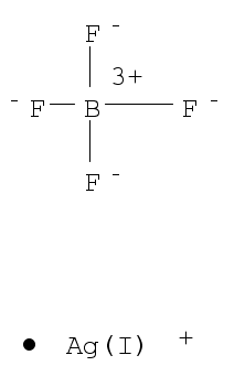 Silver tetrafluoroborate chemical structure