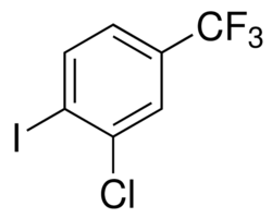3-Chloro-4-iodobenzotrifluoride chemical structure