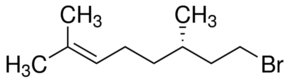 (S)-(+)-Citronellyl bromide chemical structure