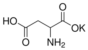 DL-Aspartic acid potassium salt chemical structure