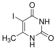 5-Iodo-6-methyluracil chemical structure
