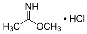 Methyl acetimidate hydrochloride chemical structure