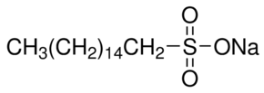 1-Hexadecanesulfonic acid sodium salt chemical structure