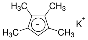 Potassium tetramethylcyclopentadienide chemical structure