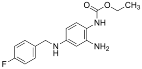Retigabine chemical structure