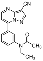 Zaleplon chemical structure